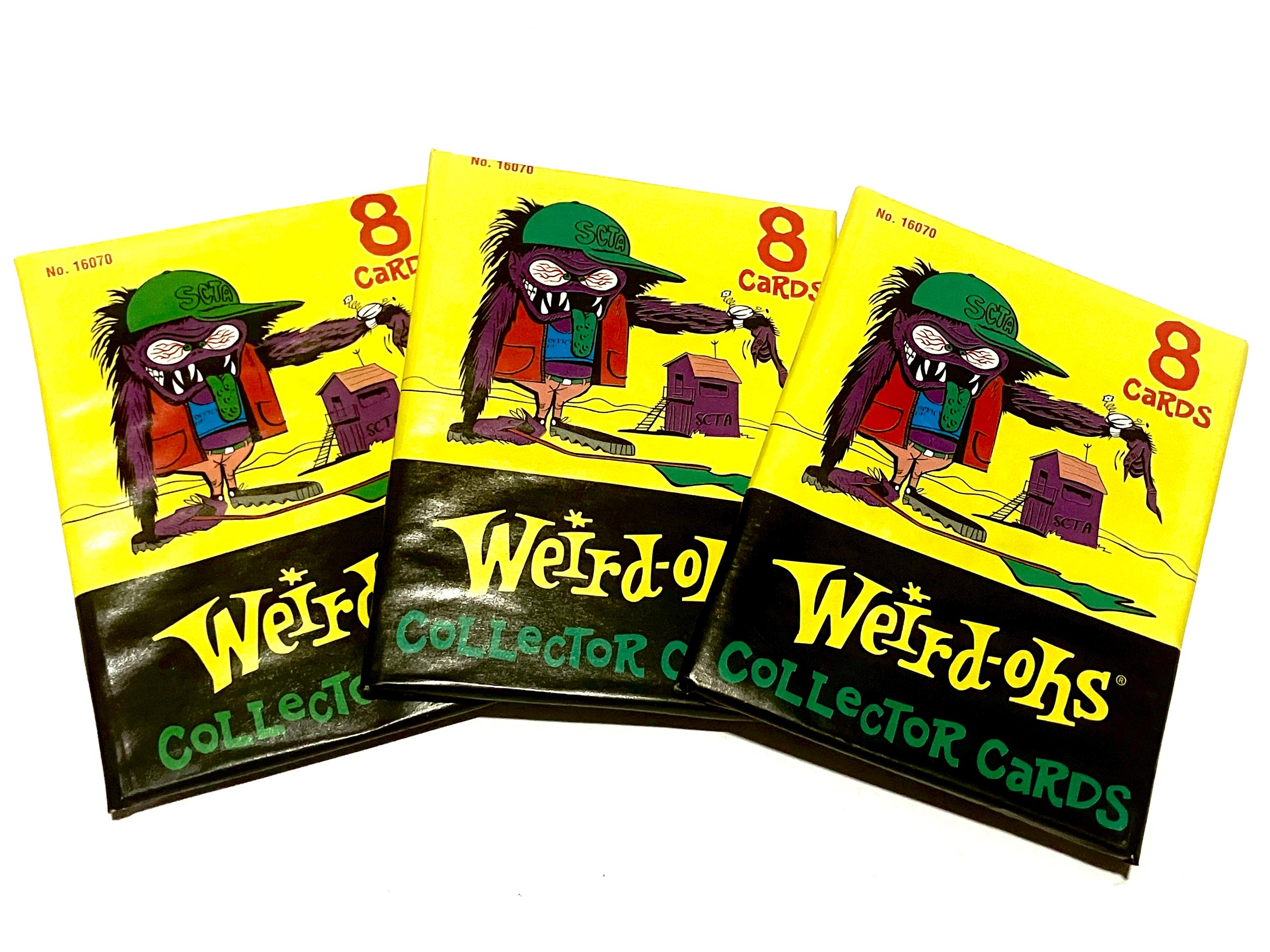 TESTORS　Weird-ohs　ウィアード・オーズ Vintage Weird Ohs Trading Cards Unopened Pack of Cards Comedy