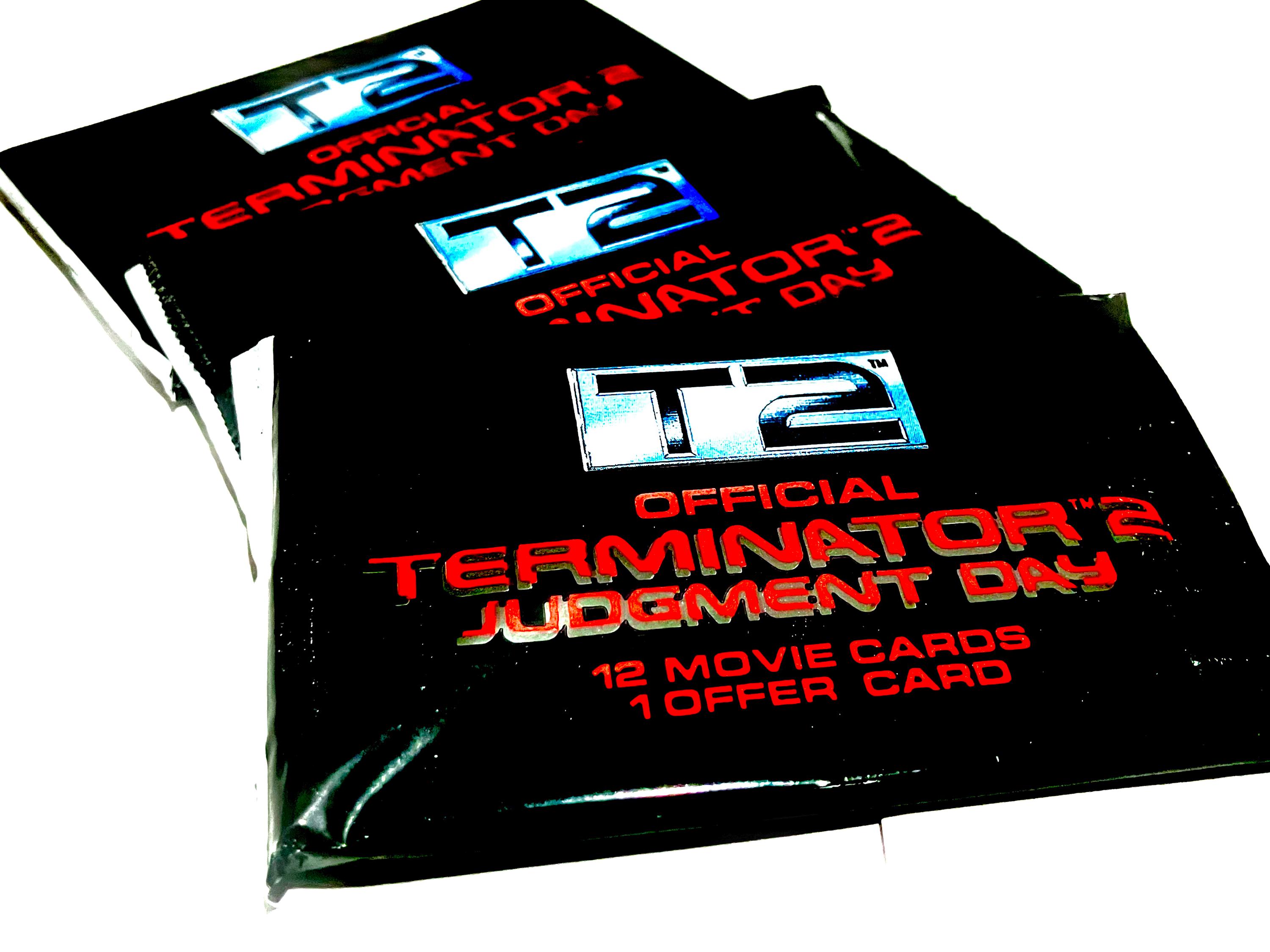 Terminator 2 Trading Cards Judgement Day T2 Vintage Cards 1991