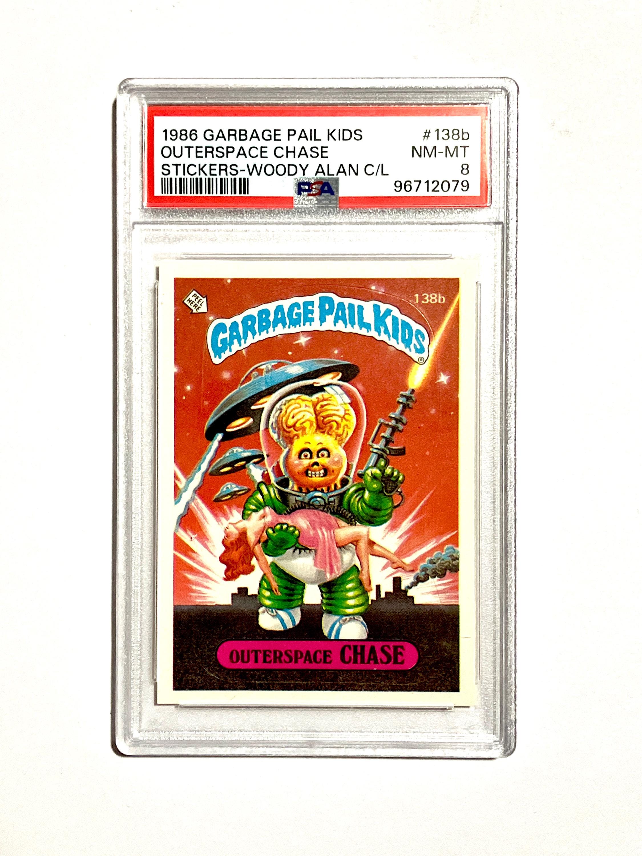 村井研次郎（cali≠gari） / Castaways(outerspace) Vintage Outerspace Chase Garbage Pail Kids Card #138b PSA