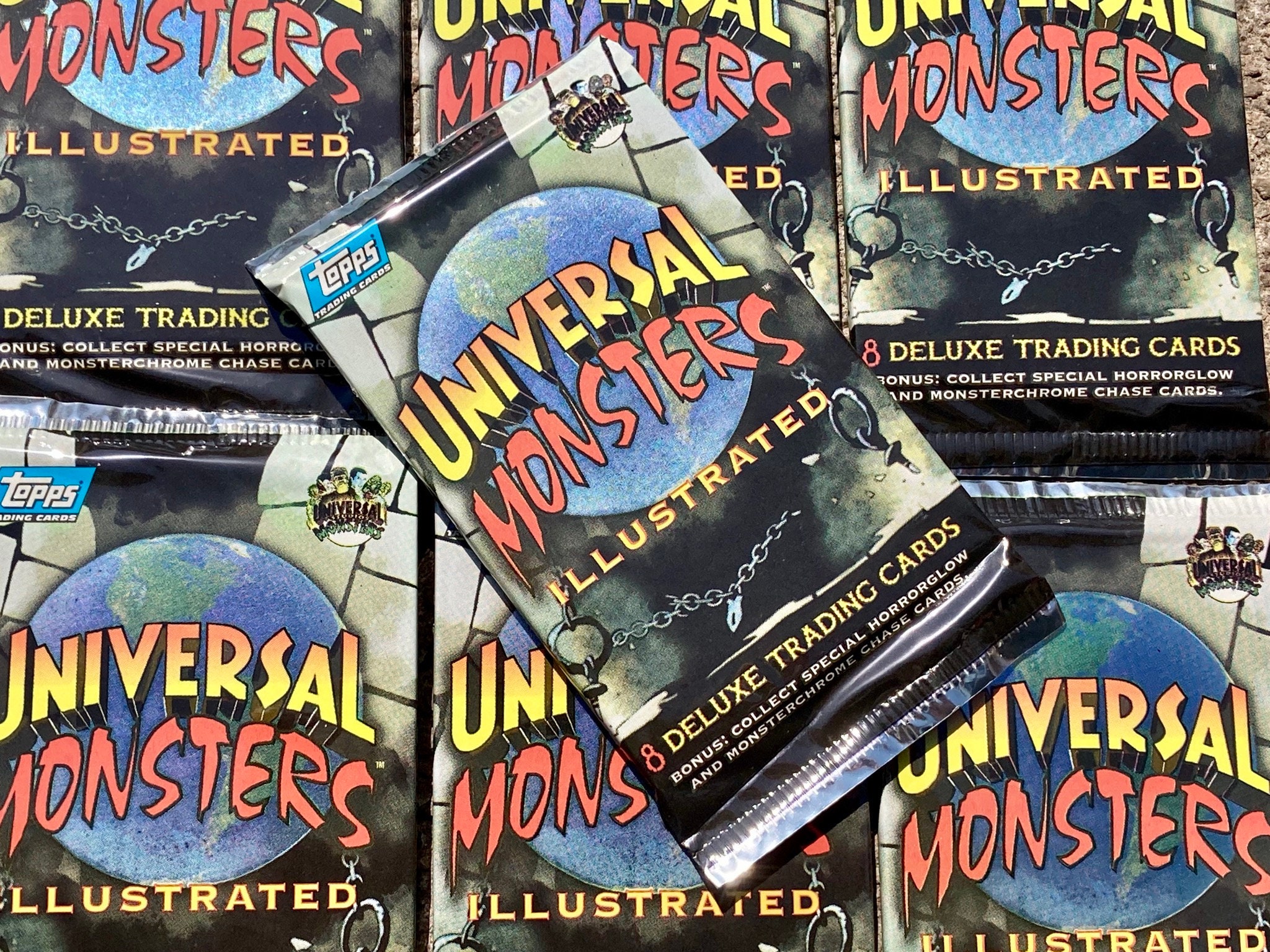 Vintage Universal Monsters Illustrated Pack of Cards Horror Movie