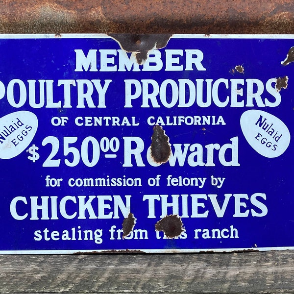 Authentic Porcelain Signs Etsy