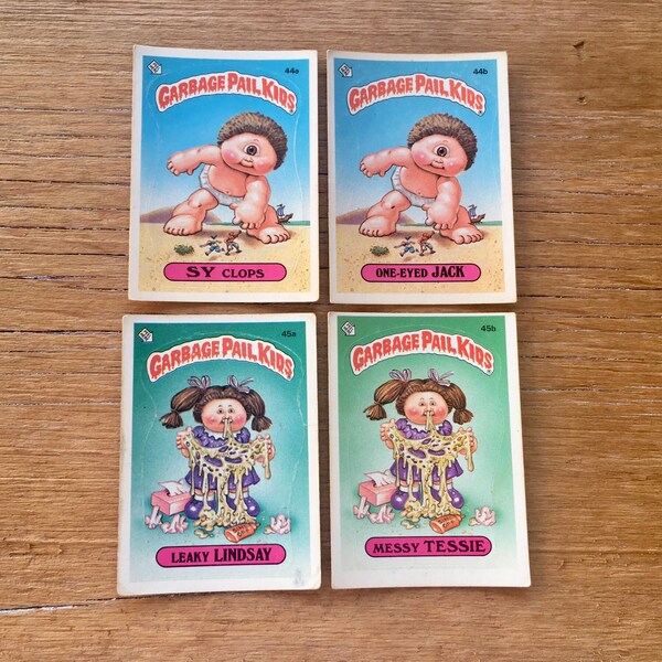 14x Topps Garbage Pail Kids Original Wax Packs – 2nd To 15th Series (OS2-OS15) – Factory Sealed 1985