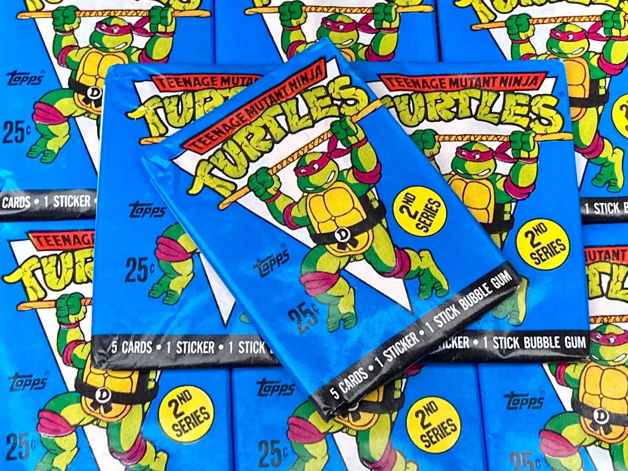 Price per Pack (1) Teenage Mutant Ninja Turtle Cards 2nd Series