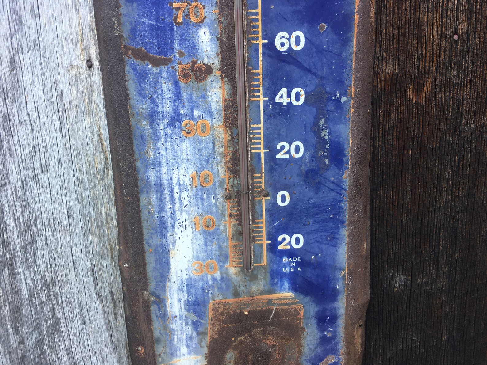 Rare Authentic Vintage Mail Pouch Thermometer Sign 39 Inch Etsy