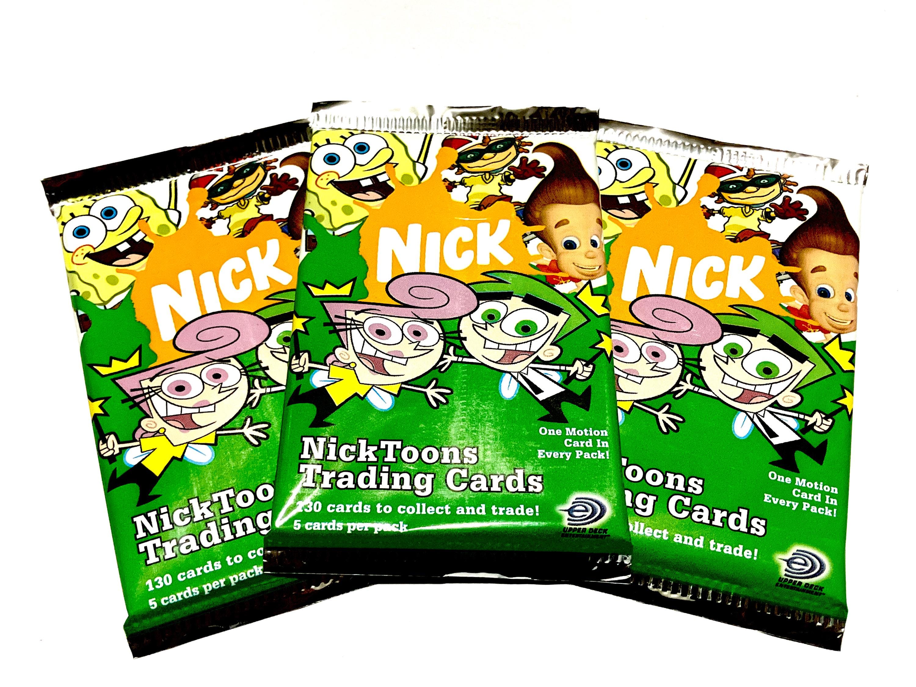 Nickelodeon Trading Cards - Etsy