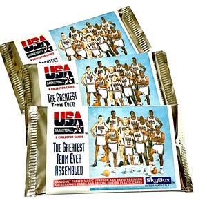 1992 Dream Team Basketball Card - Etsy
