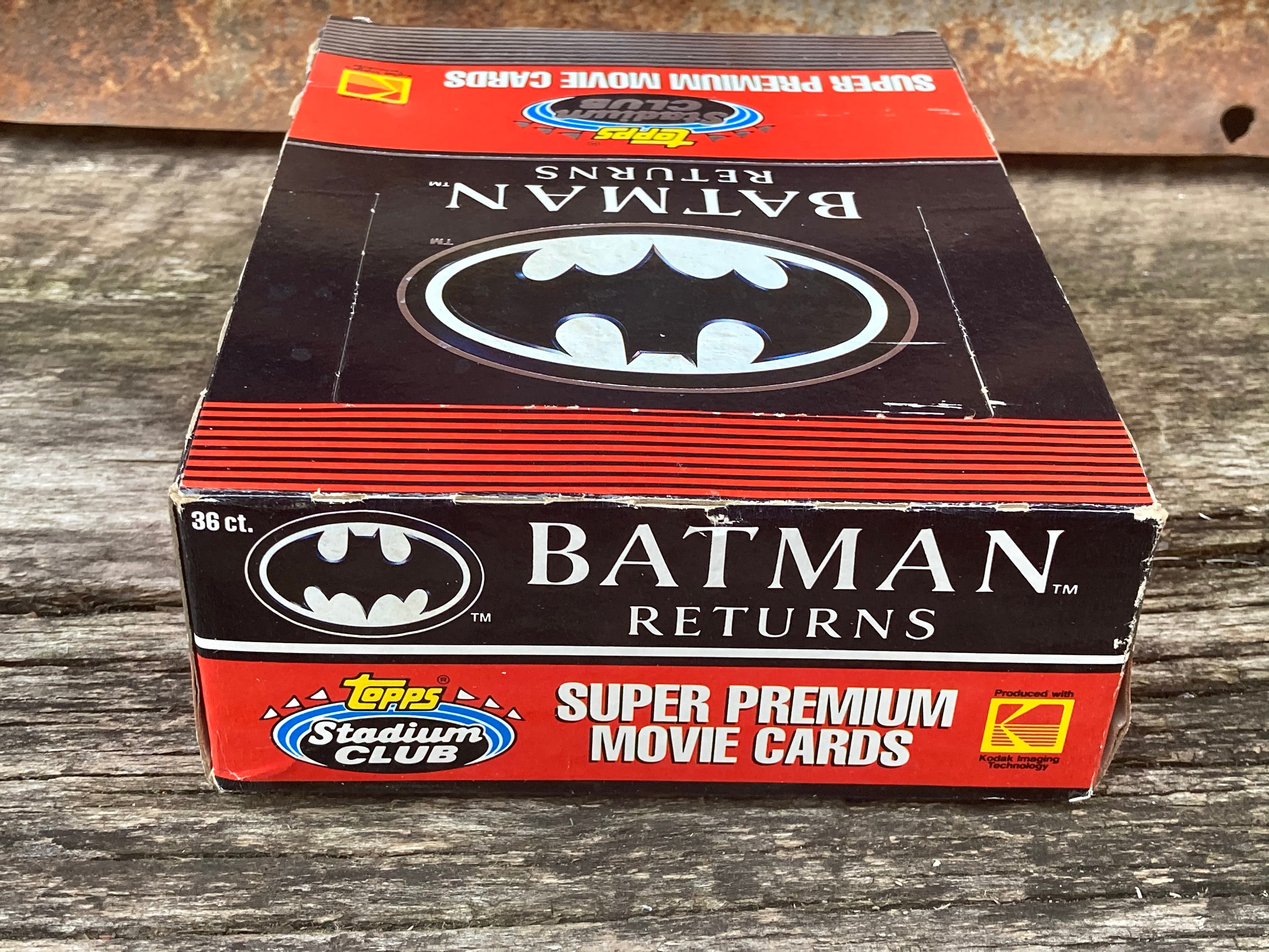 Batman Trading Cards Full Box 36 Packs Vintage Batman Returns Etsy