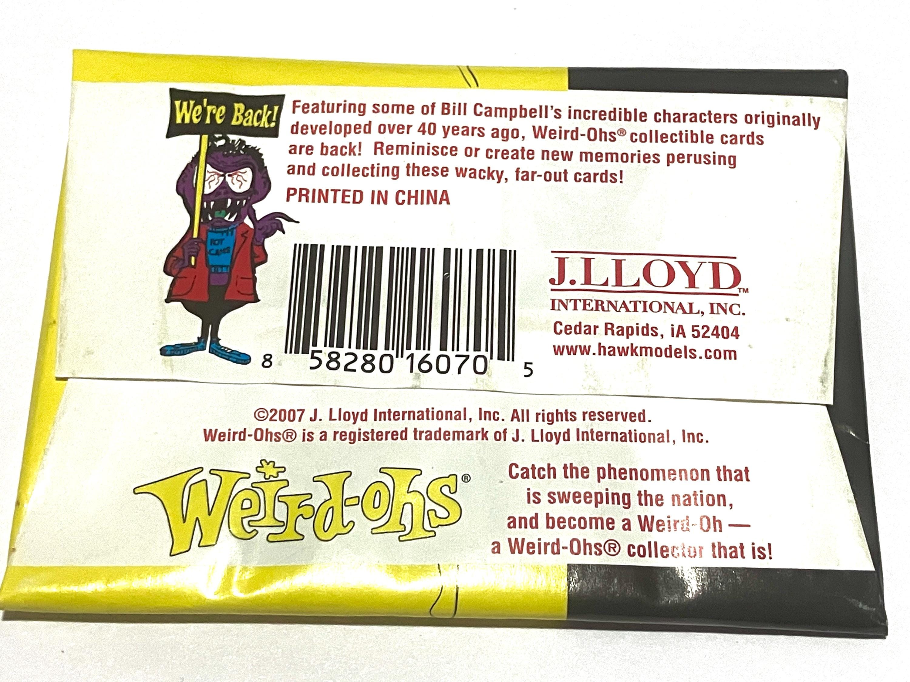 funny vintage様オーダーページ Vintage Weird Ohs Trading Cards Unopened Pack of Cards Comedy