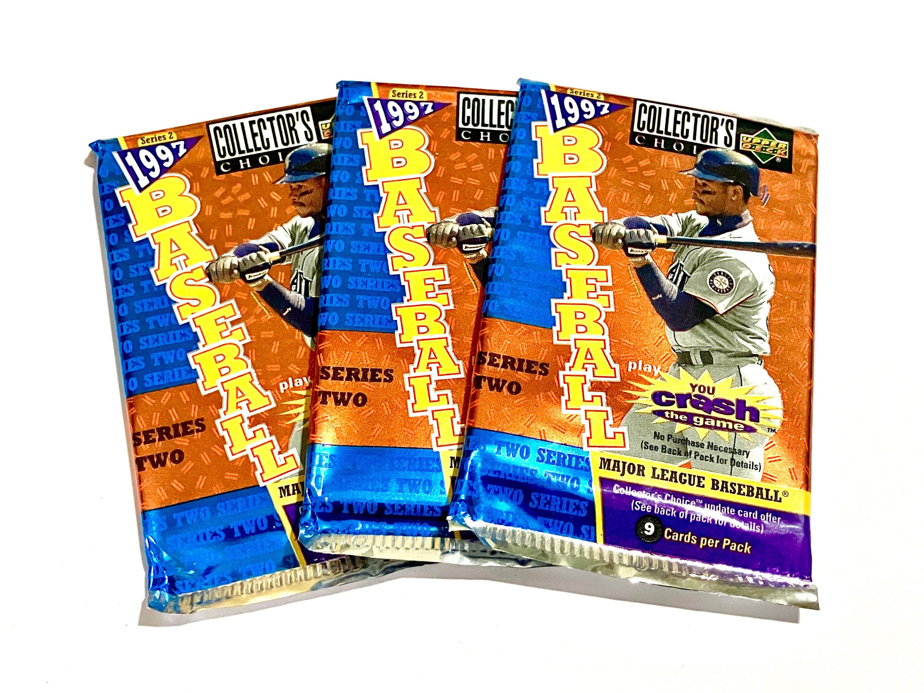 Authentic Vintage Baseball Cards Upper Deck 1997 Series 2