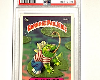 Vintage Garbage Pail Kids Card Kim Kong 34a Original Series 1 Card