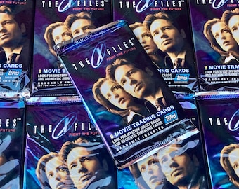 X-files Season 8 Complete Set of 90 Vintage Trading Cards in