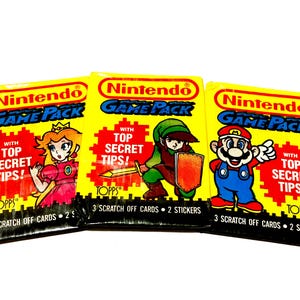 Topps Nintendo Game Pack - Etsy