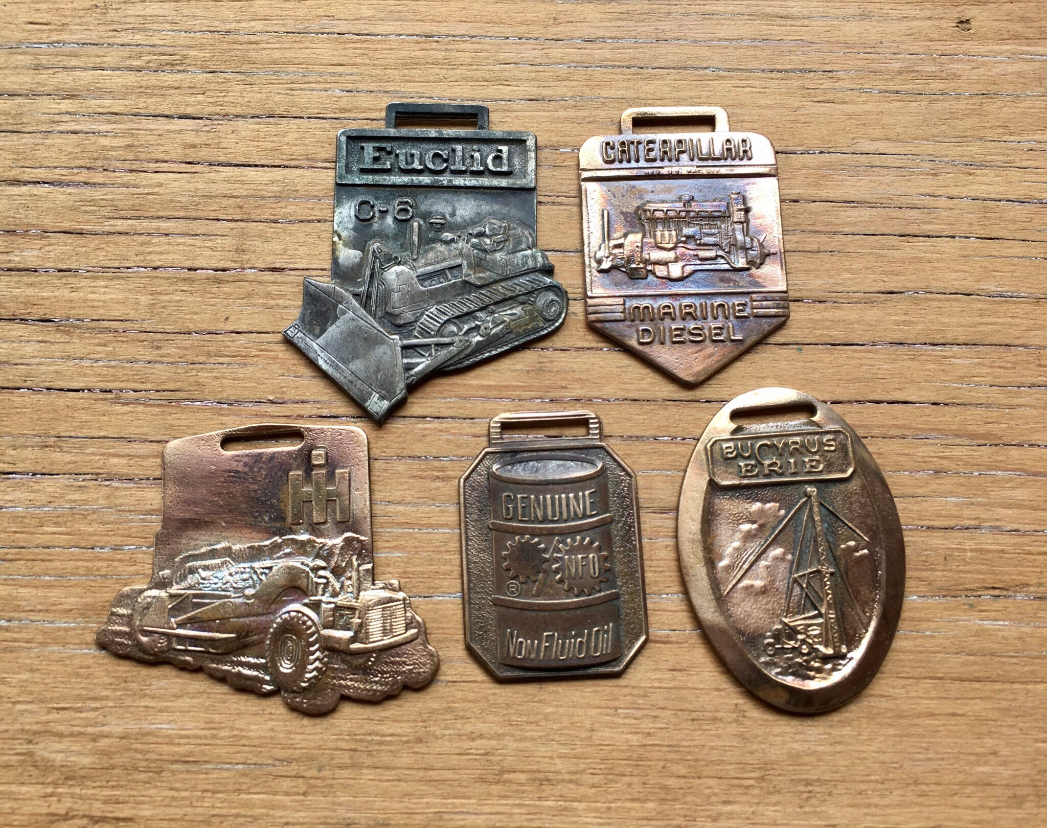Choice Watch Fob Cat Caterpillar Euclid C6 International Harvester Non Fluid Oil Bucyrus Erie Equipment Construction Fob Keychain B Etsy
