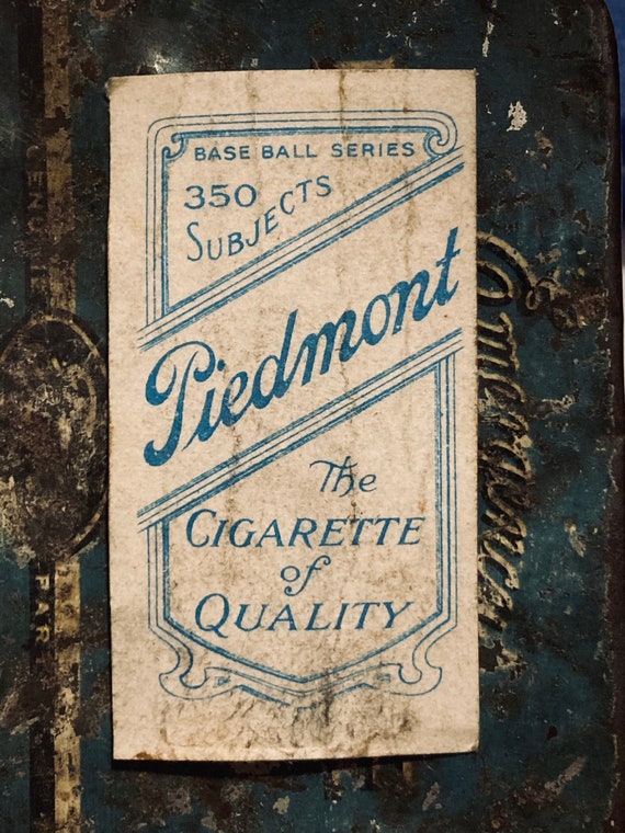 Vintage Baseball Card Doc Adkins Baltimore T206 Piedmont Tobacco Card  Fantasy Reprint of an Original Hand Aged and Distressed