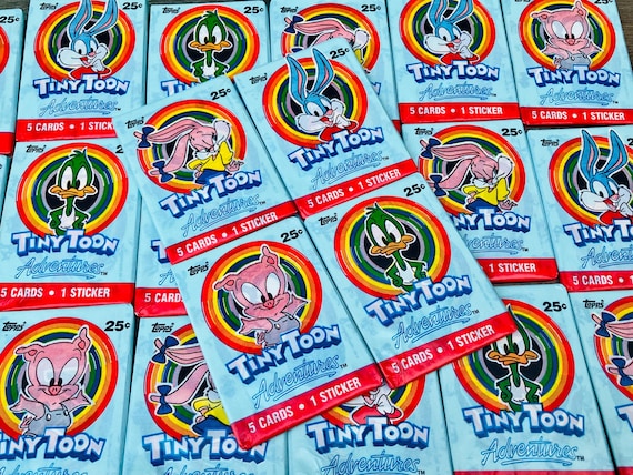Price per Pack (1) Vintage Tiny Toons Adventures Trading Cards
