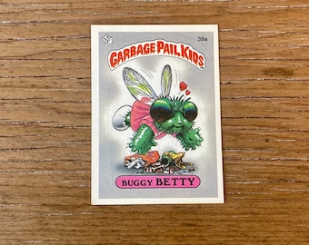 Vintage Garbage Pail Kids Card Heavin Steven 3b Original