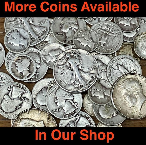 1965-1969 Kennedy Half Dollar 40% Silver United States Silver
