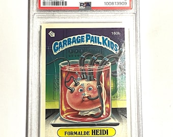 Vintage Garbage Pail Kids Card Scary Carrie 25b Original Series 1