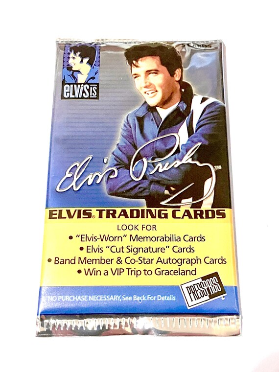 Vintage Elvis Presley Trading Cards The King Elvis Vintage Sealed Cards  Unopened Pack of Cards Possible Memorabilia & Autographs!