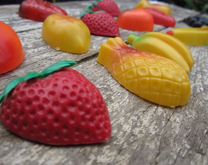 Vintage Fruit 60s 70s Fridge Etsy