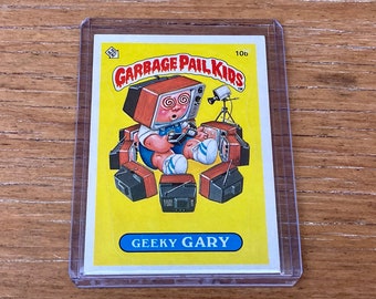 Garbage Pail Kids Heavin' Steven 限定カード Vintage Garbage Pail Kids Card Heavin Steven 3b Original