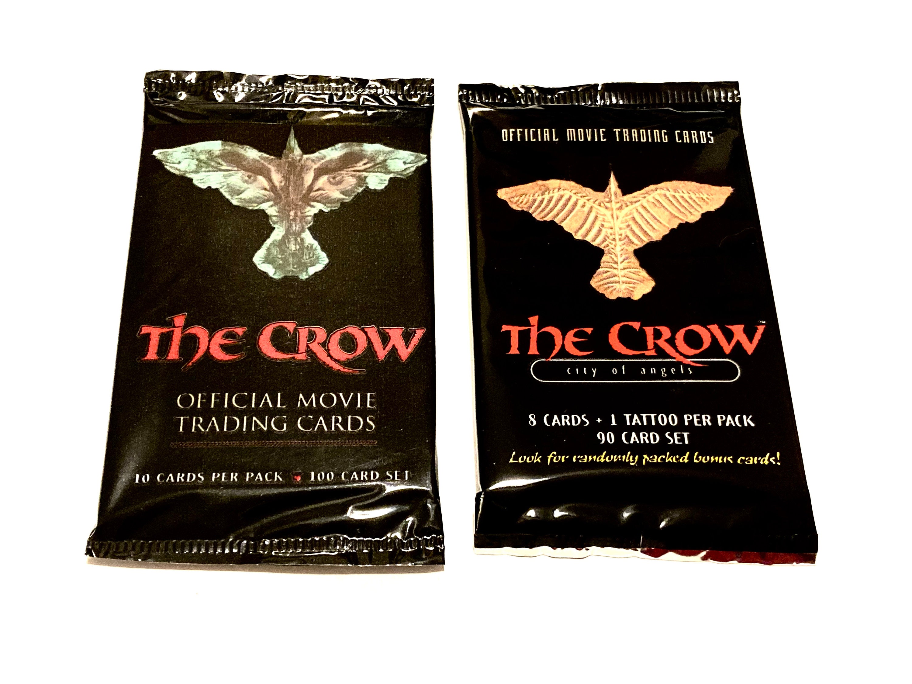 Price per Pack (1) Vintage the Crow (1994) or the Crow City of 
