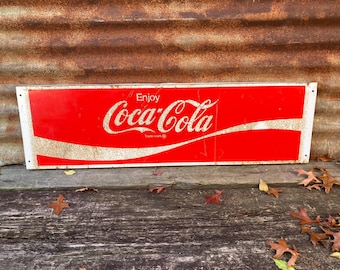 Retro Vintage Style Coca-cola Lucky Bottles Metal Sign (NEW