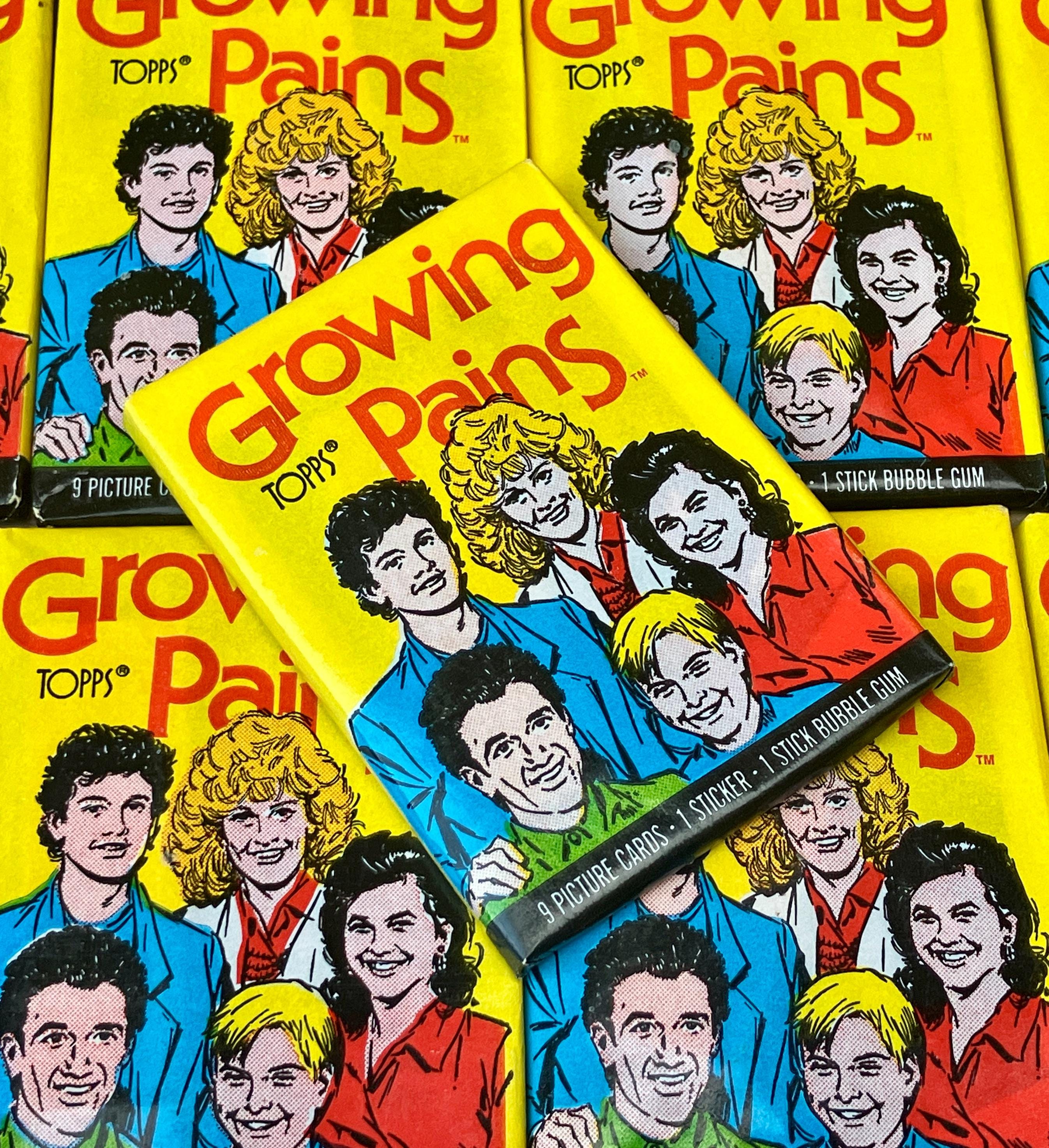 Price per Pack (1) Vintage Growing Pains Trading Cards 1988 Topps
