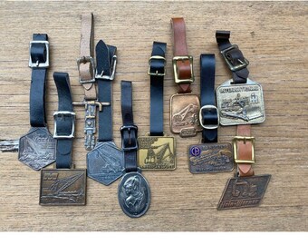 Choice Of Watch Fob Lorain, Marion, American Hoist, Bucyrus Erie, Parsons, International, Hein Werner, Equipment Fob Vintage Construction P