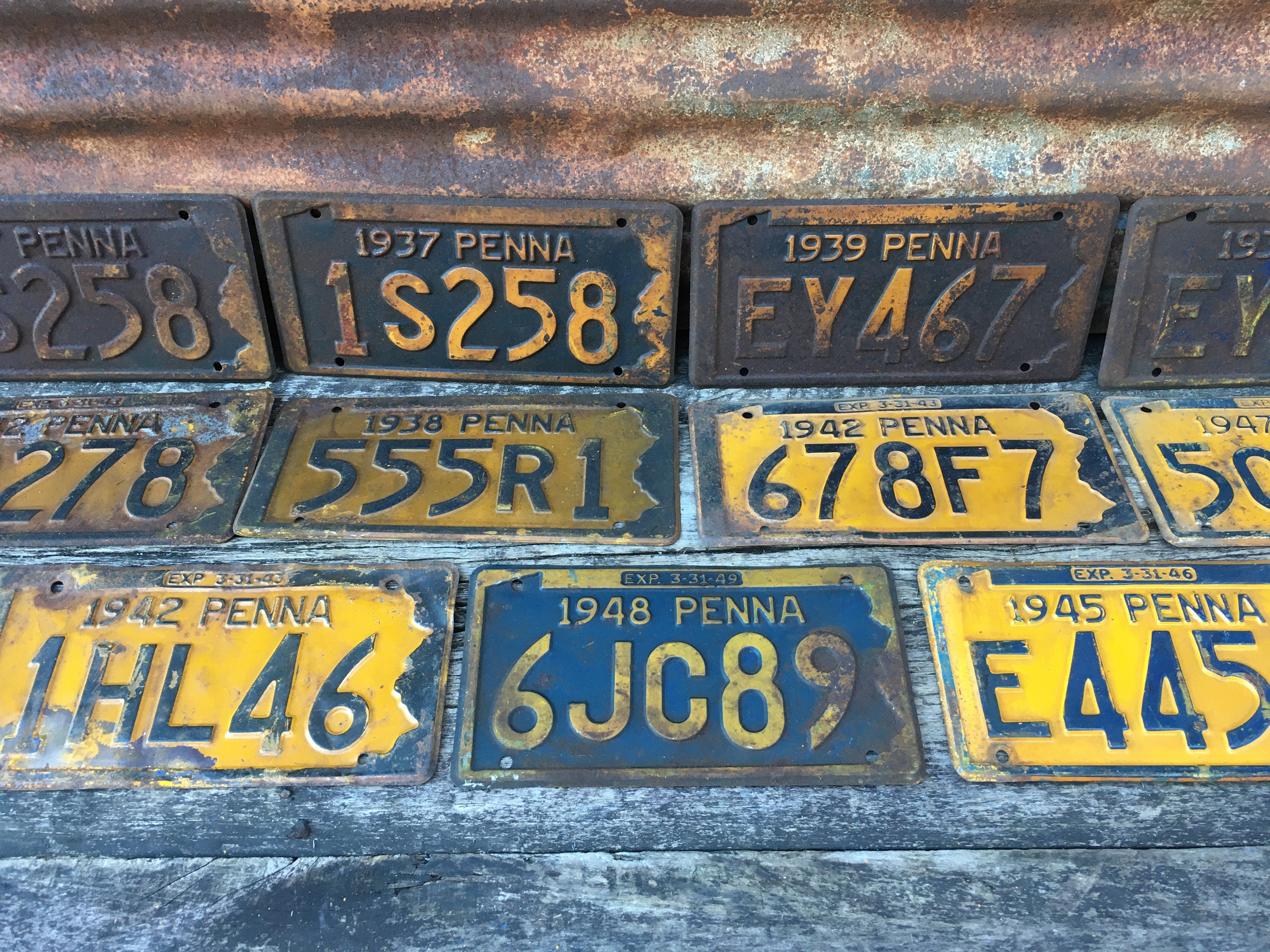 Antique motorcycle plates pa familygarry