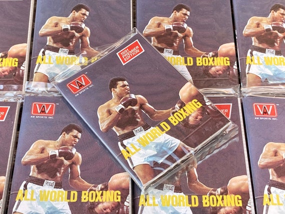 Vintage Boxing Cards 1 Pack Of Cards 1991 Unopened 1980s 1990s All World Boxing Sports Vintage Boxing Trading Cards Ali and More Vintage Boxing Cards 1 Pack Of Cards 1991 Unopened 1980s 1990s All World Boxing Sports Vintage Boxing Trading Cards Ali and More