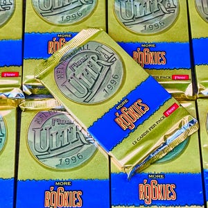 Original Vintage Football Cards Fleer Ultra 1996 NFL Pack Of Cards Unopened Pack of Cards 90s Pack 1990s Nostalgic National Football League