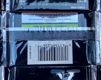 The X Files Trading Cards Topps Unopened Packs of Cards Season 1