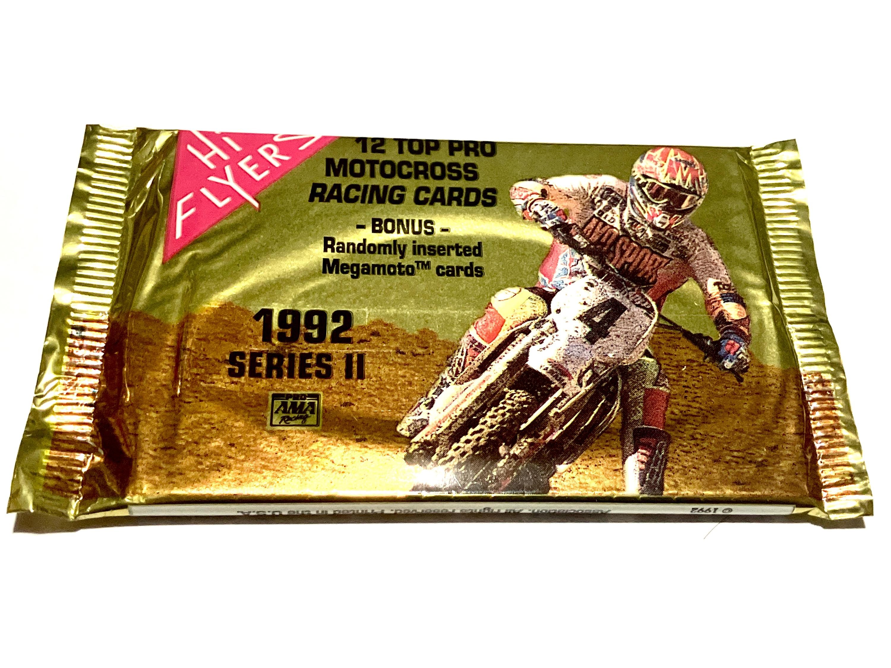 Vintage Motocross Cards Factory Sealed Unopened Packs Series 1 & 2