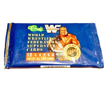 Rare Vintage WWF Cards Wrestling Pack of Cards Hulk Hogan on