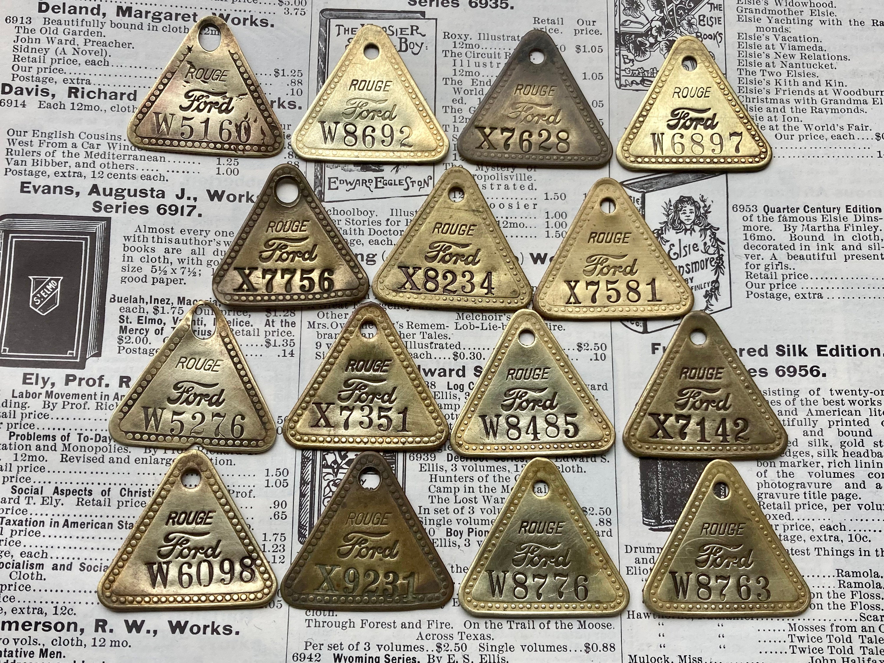 マルサン　ヘドラ　TAG Choice of Vintage Ford Tag Ford Motor Company Rouge Plant Car