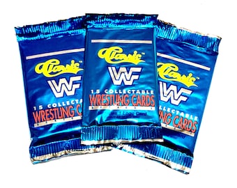 Pack of Vintage WWF Album Sticker Cards Wrestling Panini 1997