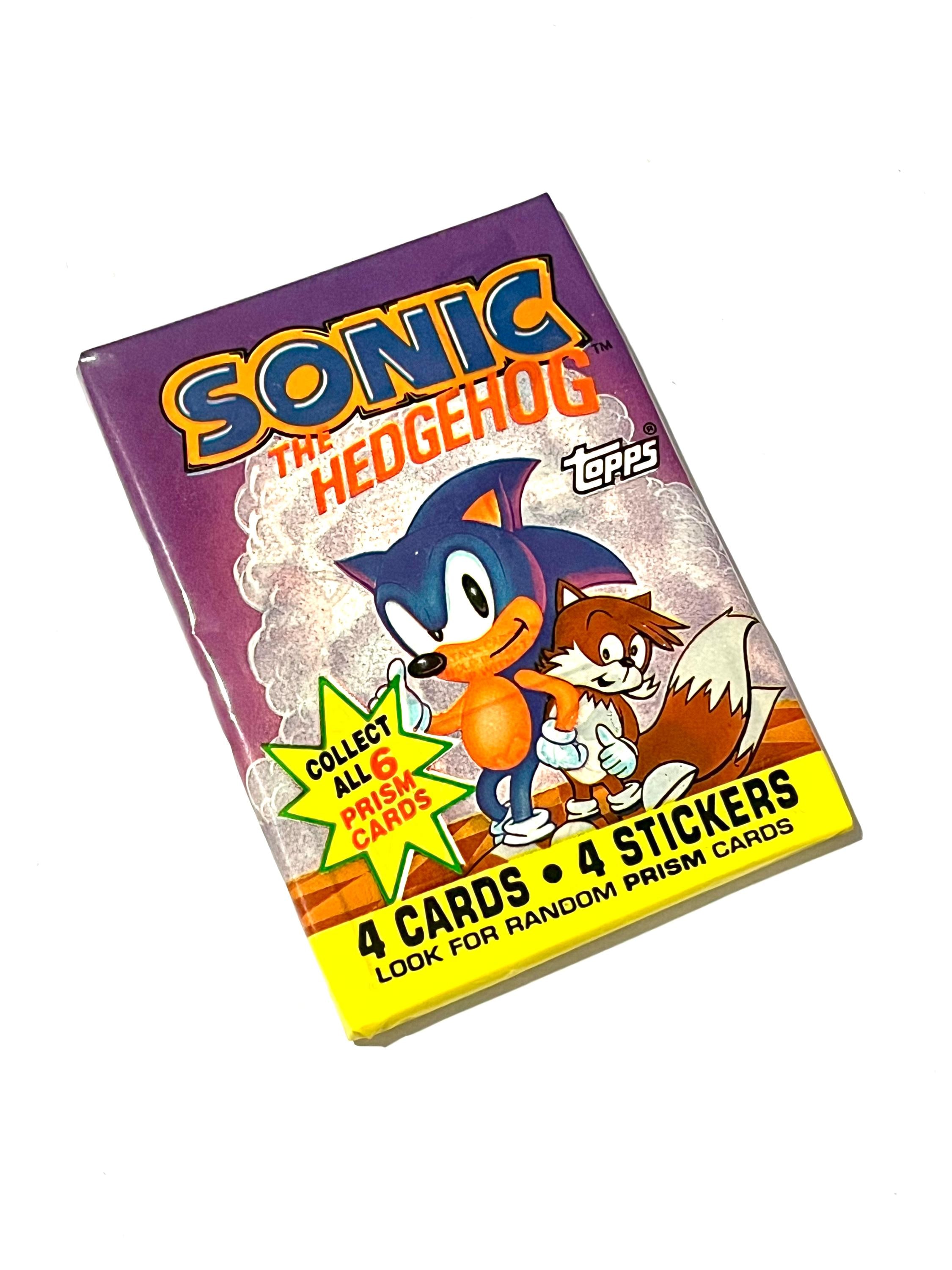 Authentic Vintage Sonic the Hedgehog Trading Cards Video Game Pack of Cards  1993 Sega Topps Pack of Trading Cards 90s Video Game - Etsy