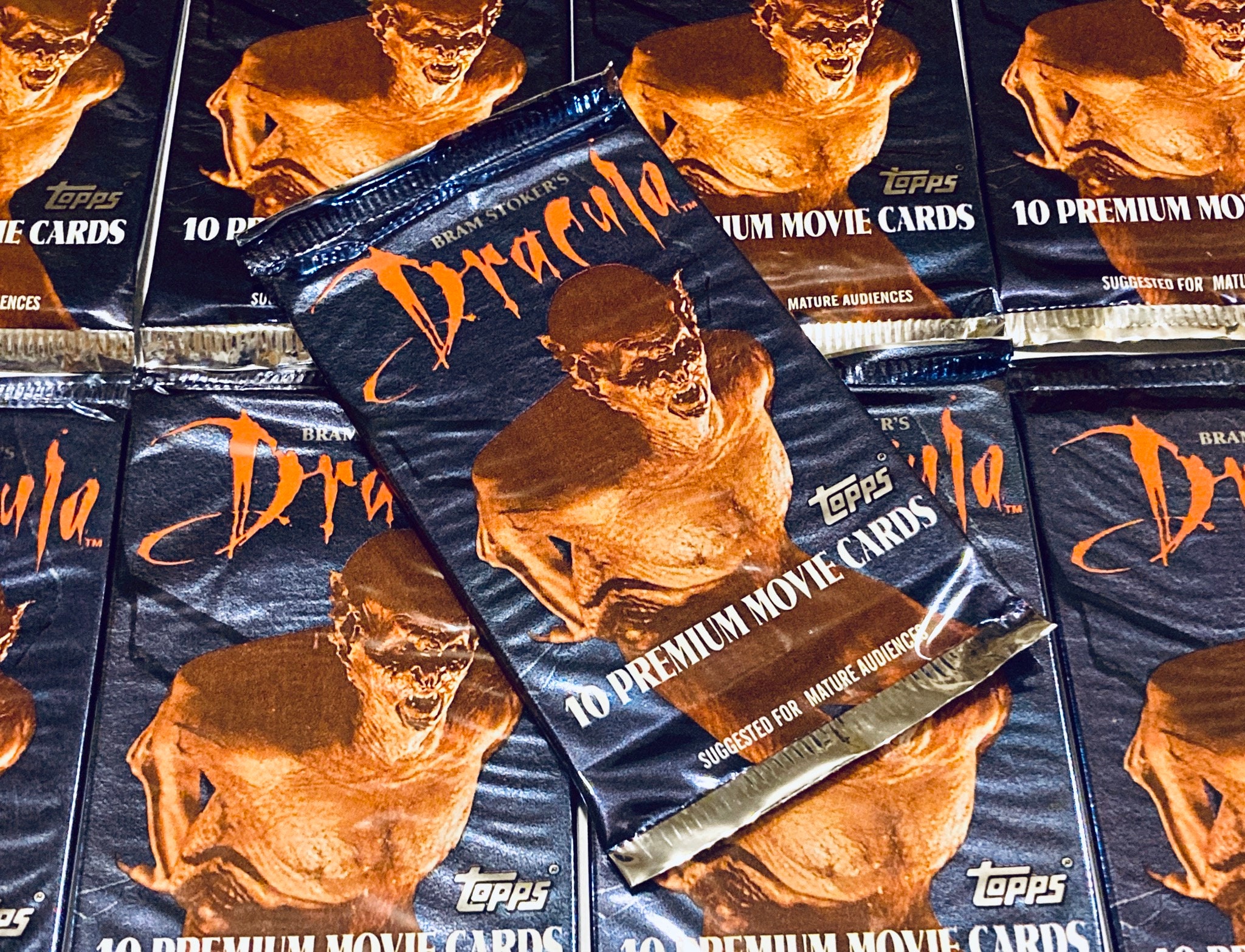 Bram Stokers Dracula Vampire Movie Trading Cards Horror Scary