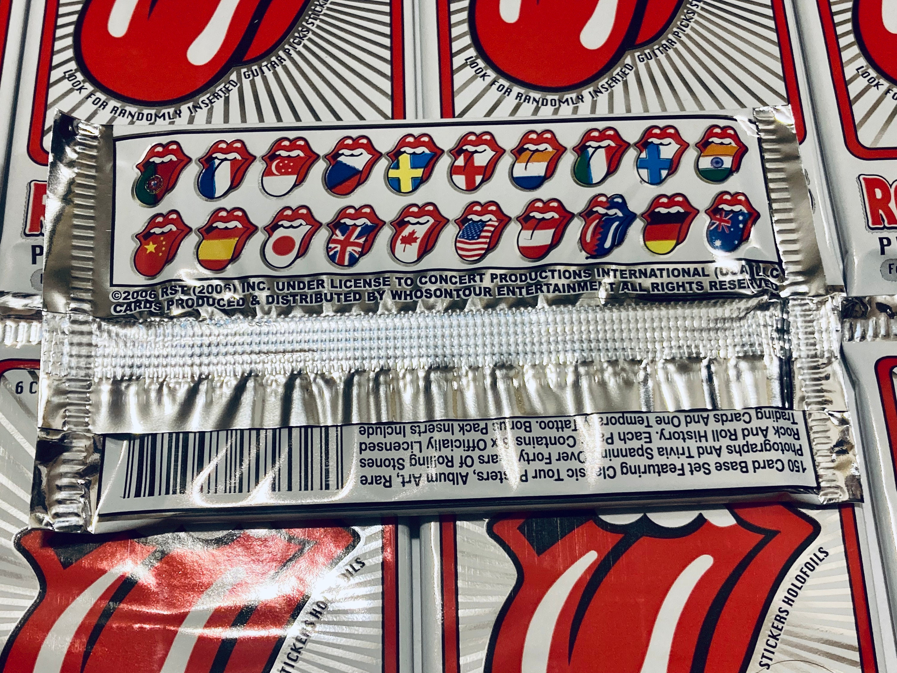 Price per Pack the Rolling Stones Premium Trading Cards 6 Cards