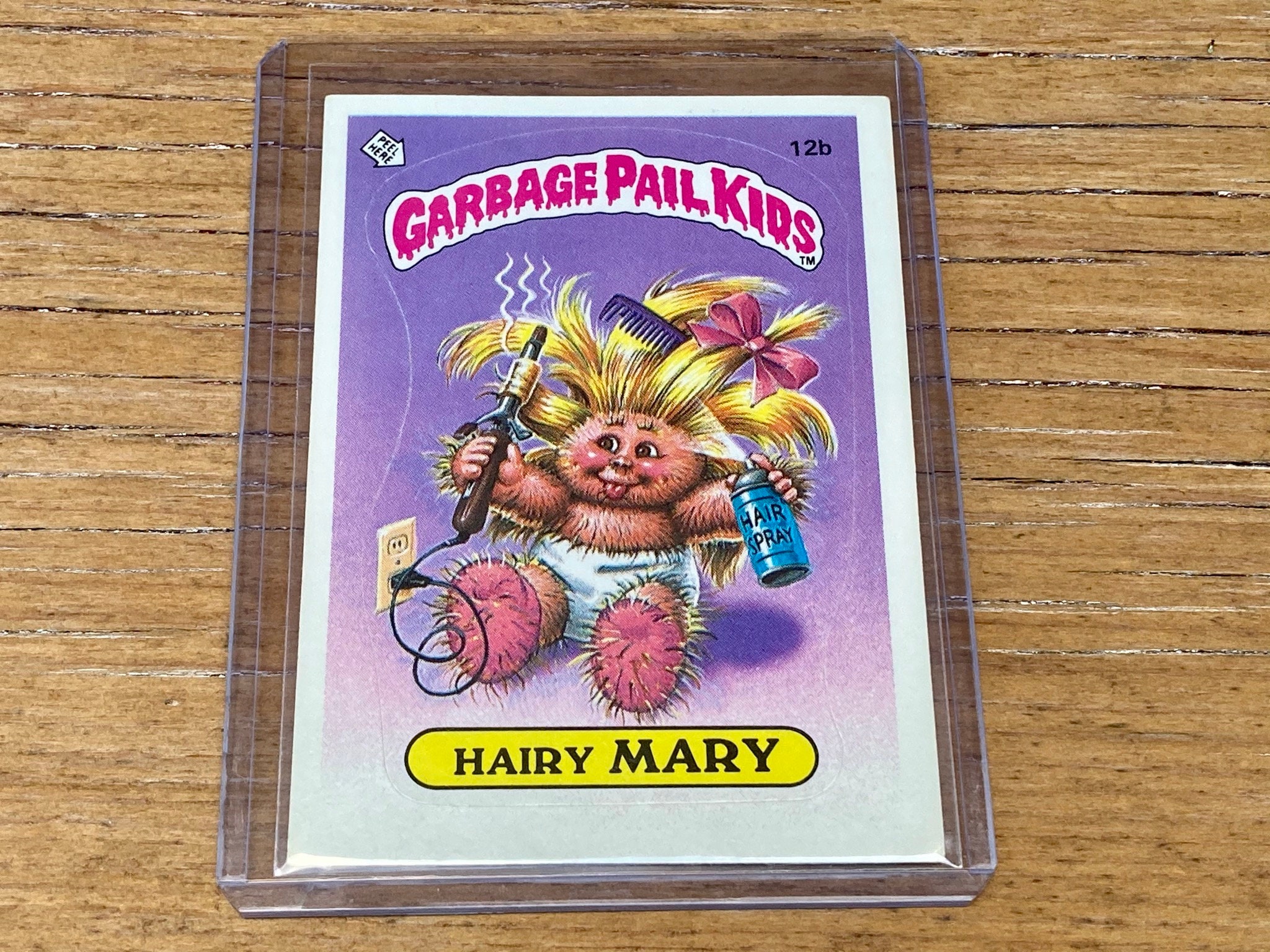 F*s様 大量　約1000枚　ラッキーカード有　昭和レトロ　ミニカード　いろいろ Vintage Garbage Pail Kids Card Hairy Mary 12b Original Series 1