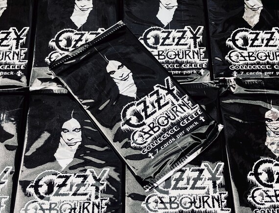 Vintage 2001 Ozzy Osbourne Trading Cards - Unopened Pack - Etsy