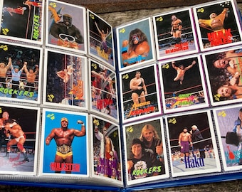 Classic WWF Wrestling Trading Cards Complete Set of 145 Cards Vintage ...