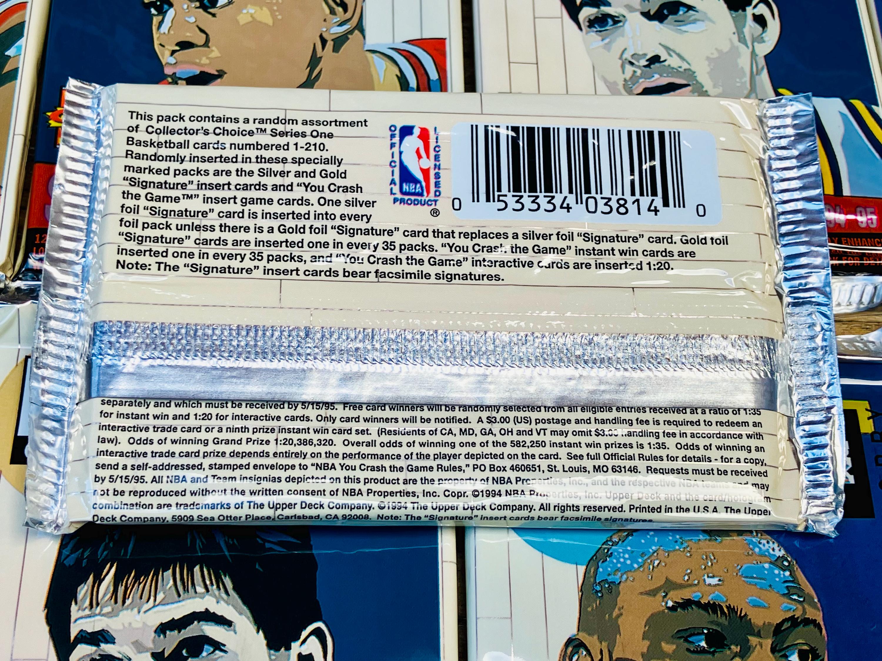 Vintage Basketball Cards Upper Deck Collectors Choice NBA 1994