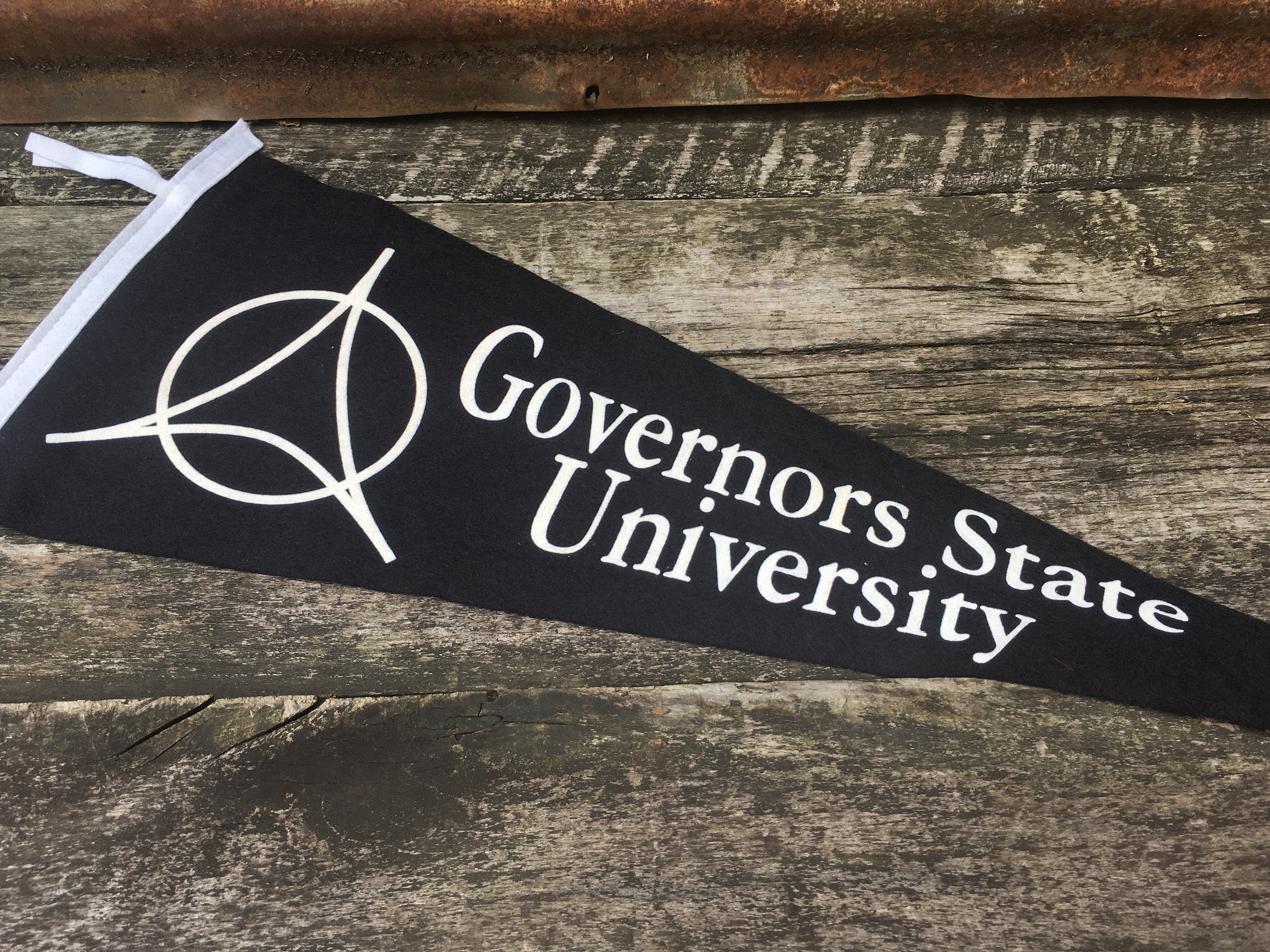 Governors State University 12x30 Inch Vintage College Pennant Etsy