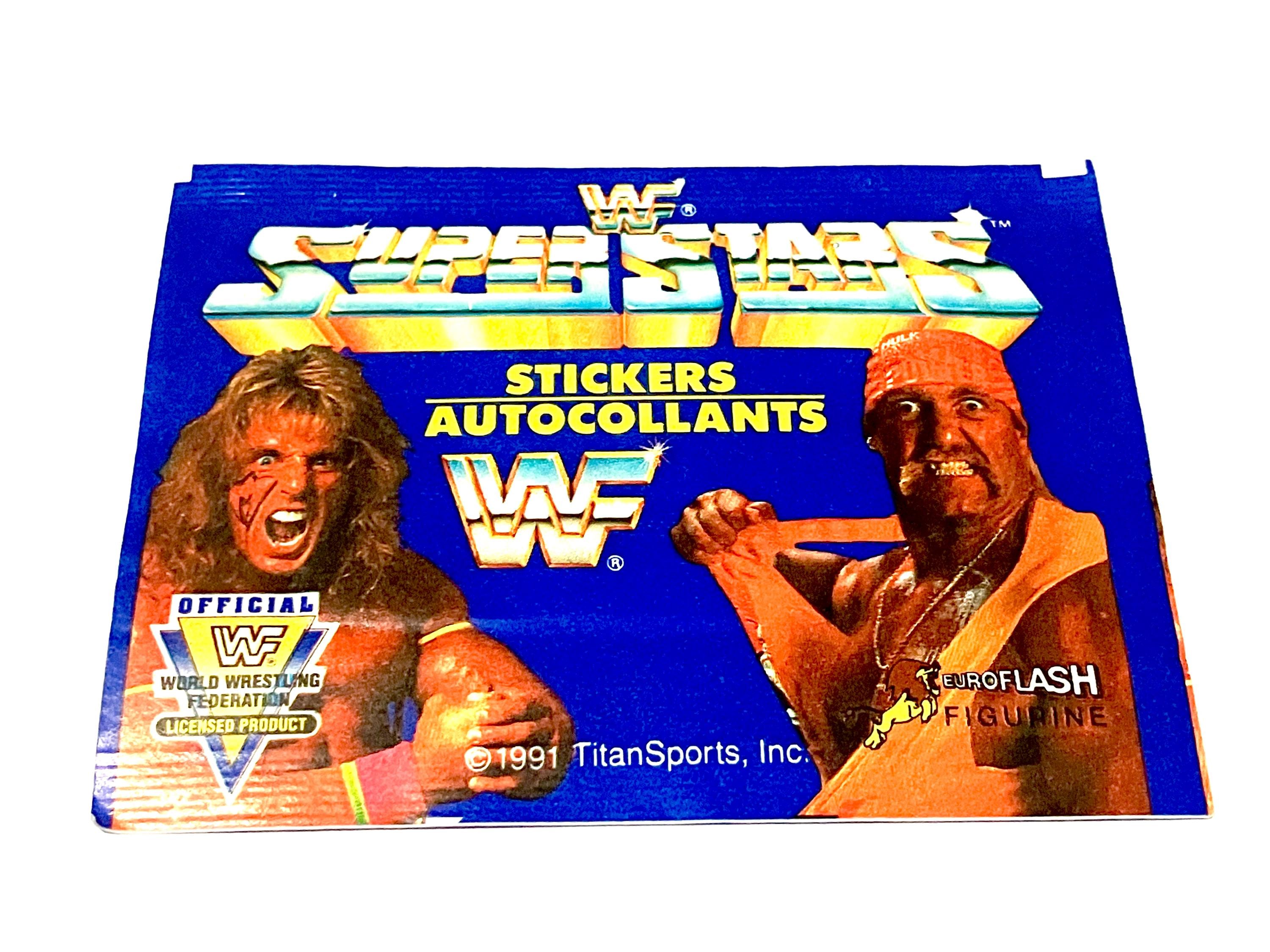 WWF Wrestling Cards Vintage Sticker Album Cards 1991 WWE World
