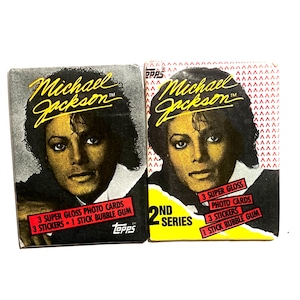 Michael Jackson Collector Cards - Etsy