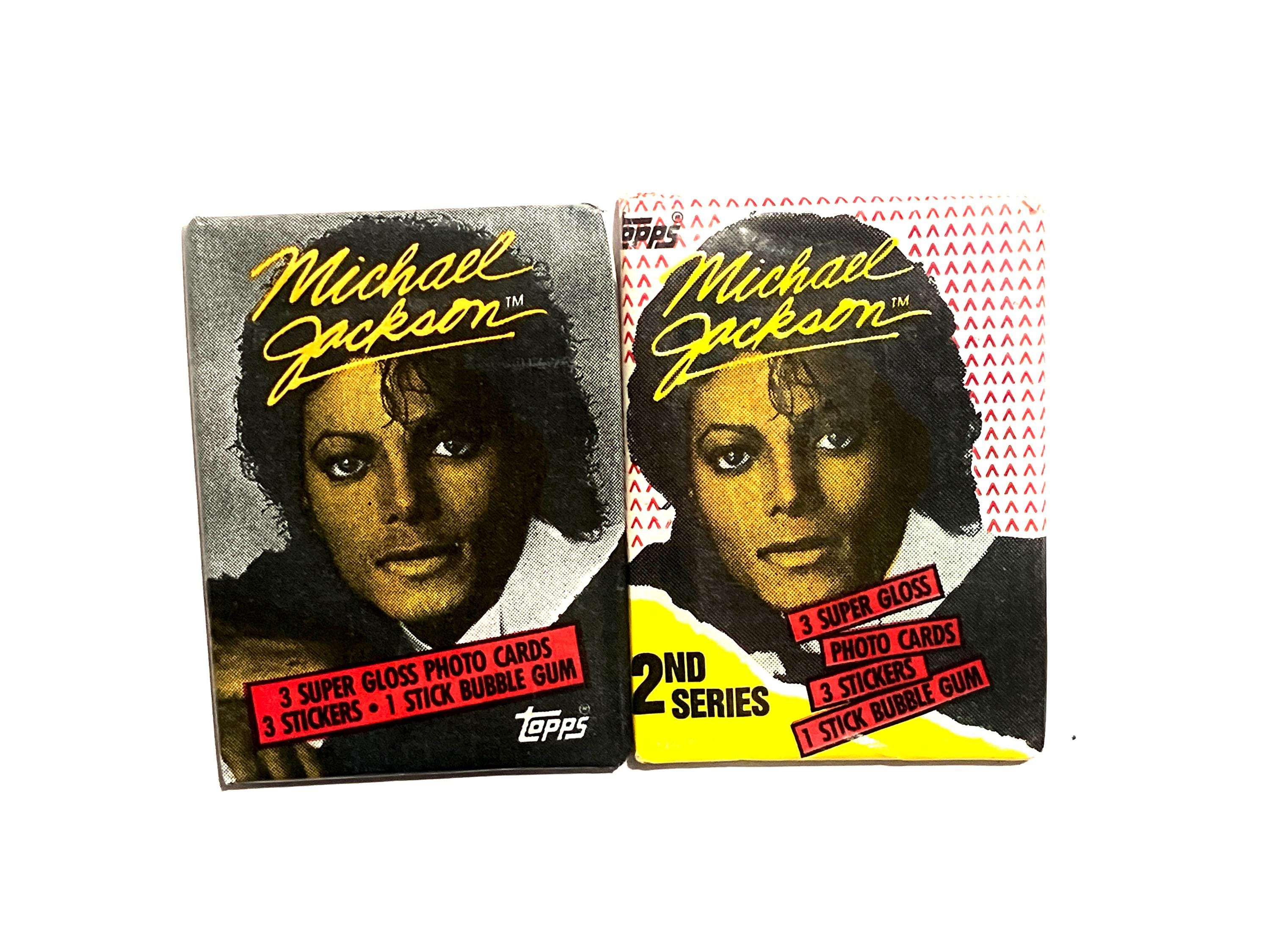 Jackson Quon Products 2014 全99ページ Vintage Michael Jackson Trading Cards Packs Topps 1984 Unopened