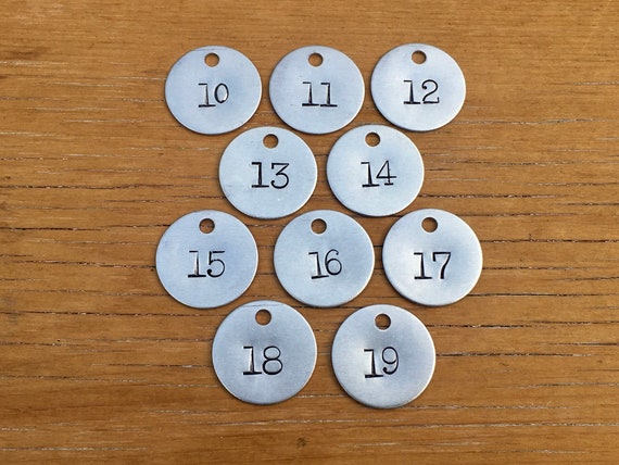Choice Of Tag Number 10, 11, 12, 13, 14, 15, 16, … - image 1