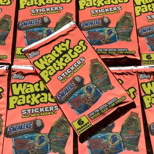 Wacky Packages Sticker Cards Topps All New Series 1 Cards Unopened Pack of Cards Trading Cards 2004